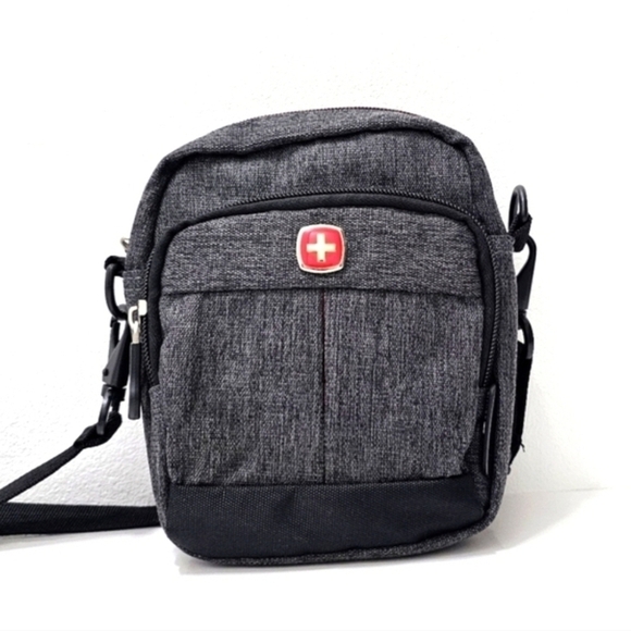SwissGear Grey Small Crossbody Bag - Picture 3 of 14